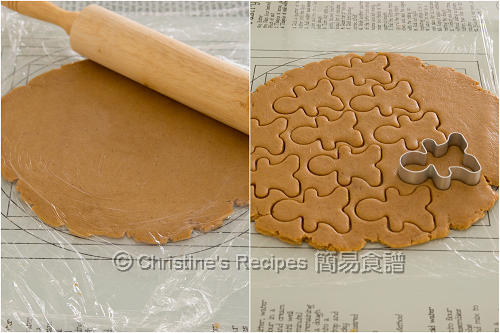 薑人餅製作圖 Gingerbread Men Procedures02