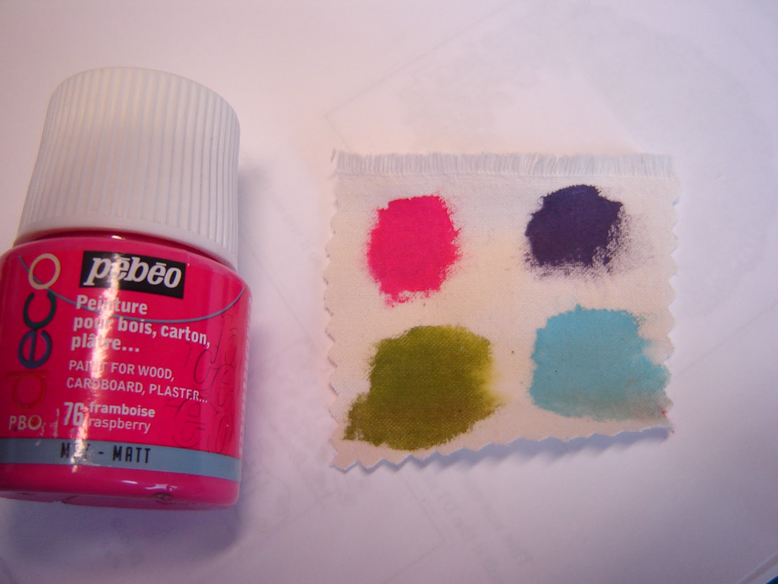 That Craft Place DT Inspiration Blog Tutorial Stamping on Fabric