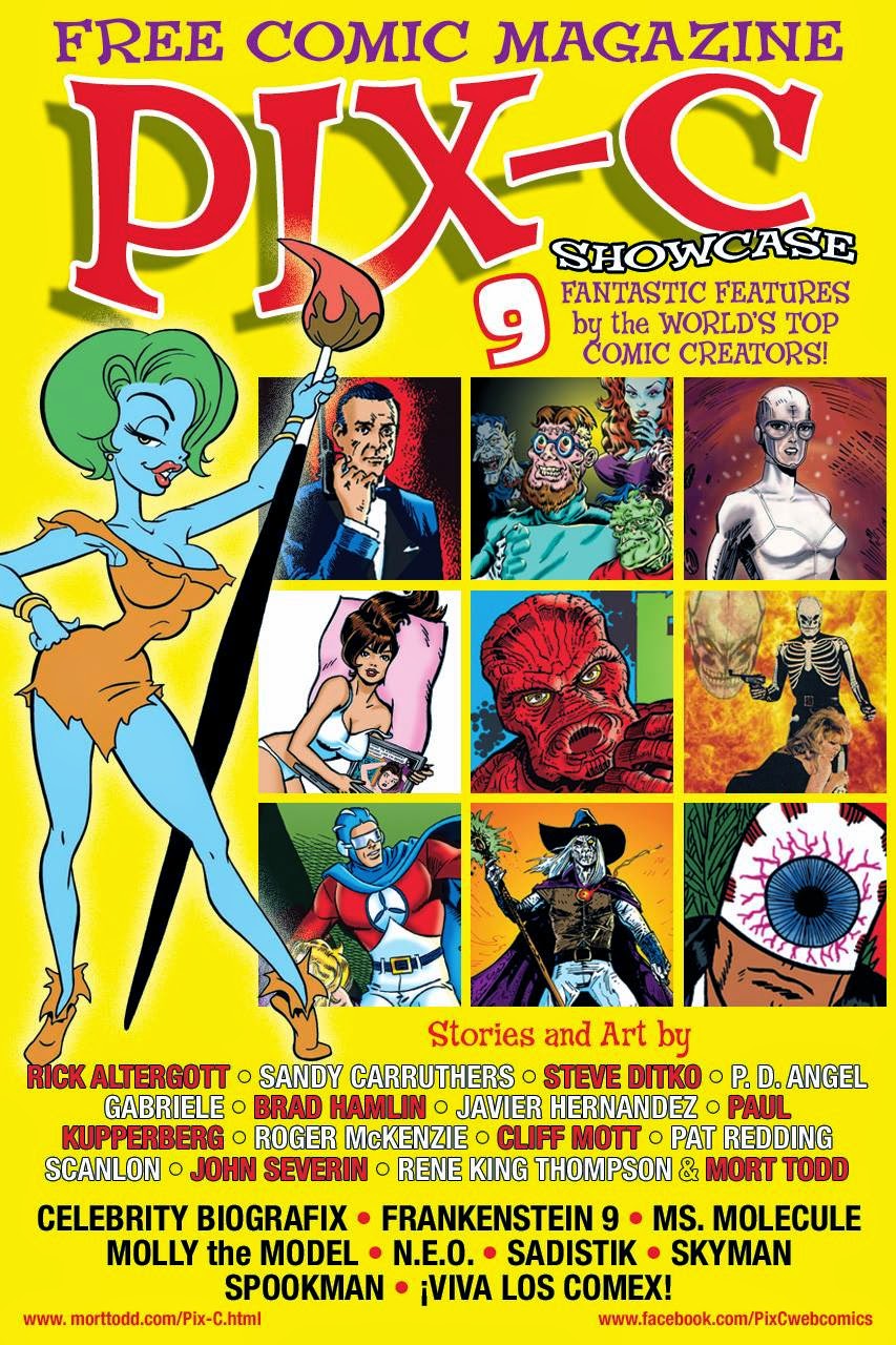Free PIX-C Weekly Web Comics Preview!