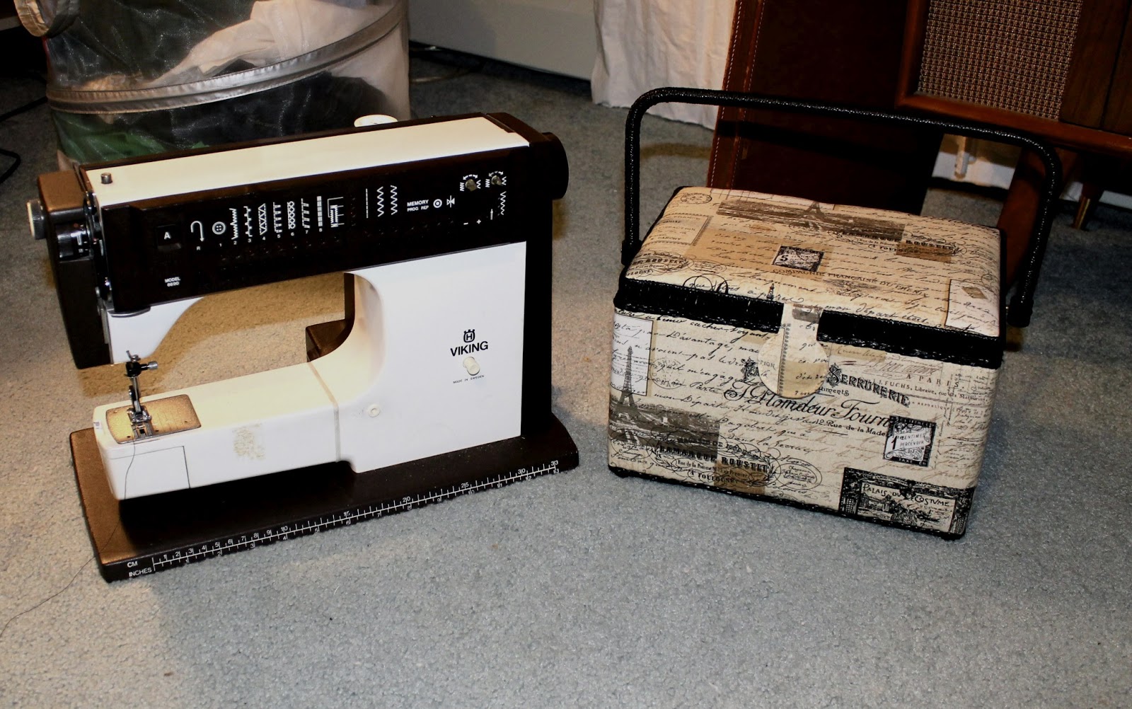 artsy ingénue New Vintage Viking Sewing Machine!