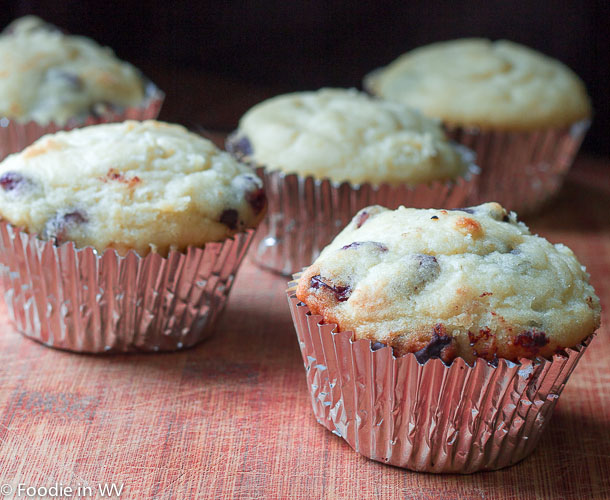 Click for Recipe for Gluten Free Lighter Cherry and Dark Chocolate Muffins
