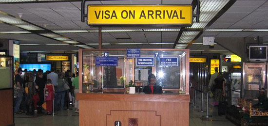Visa On Arrival Counter