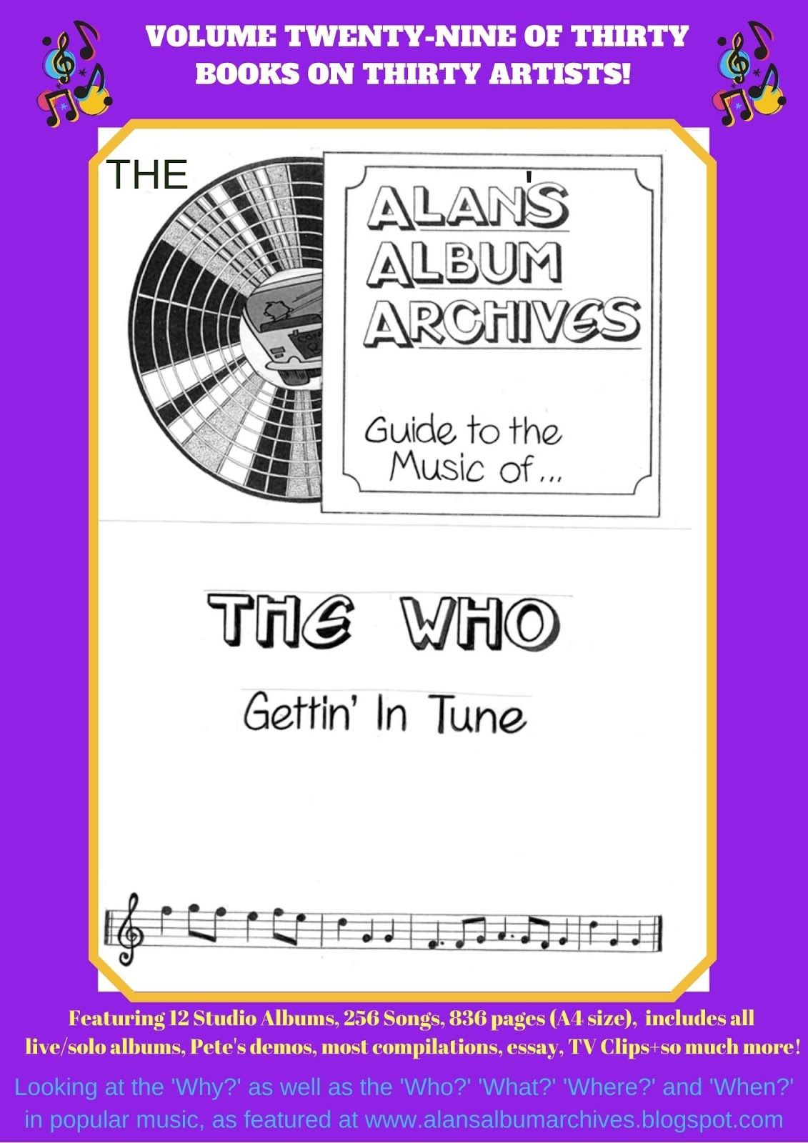 'Gettin' In Tune - The Alan's Album Archives Guide To The Music Of...The Who'