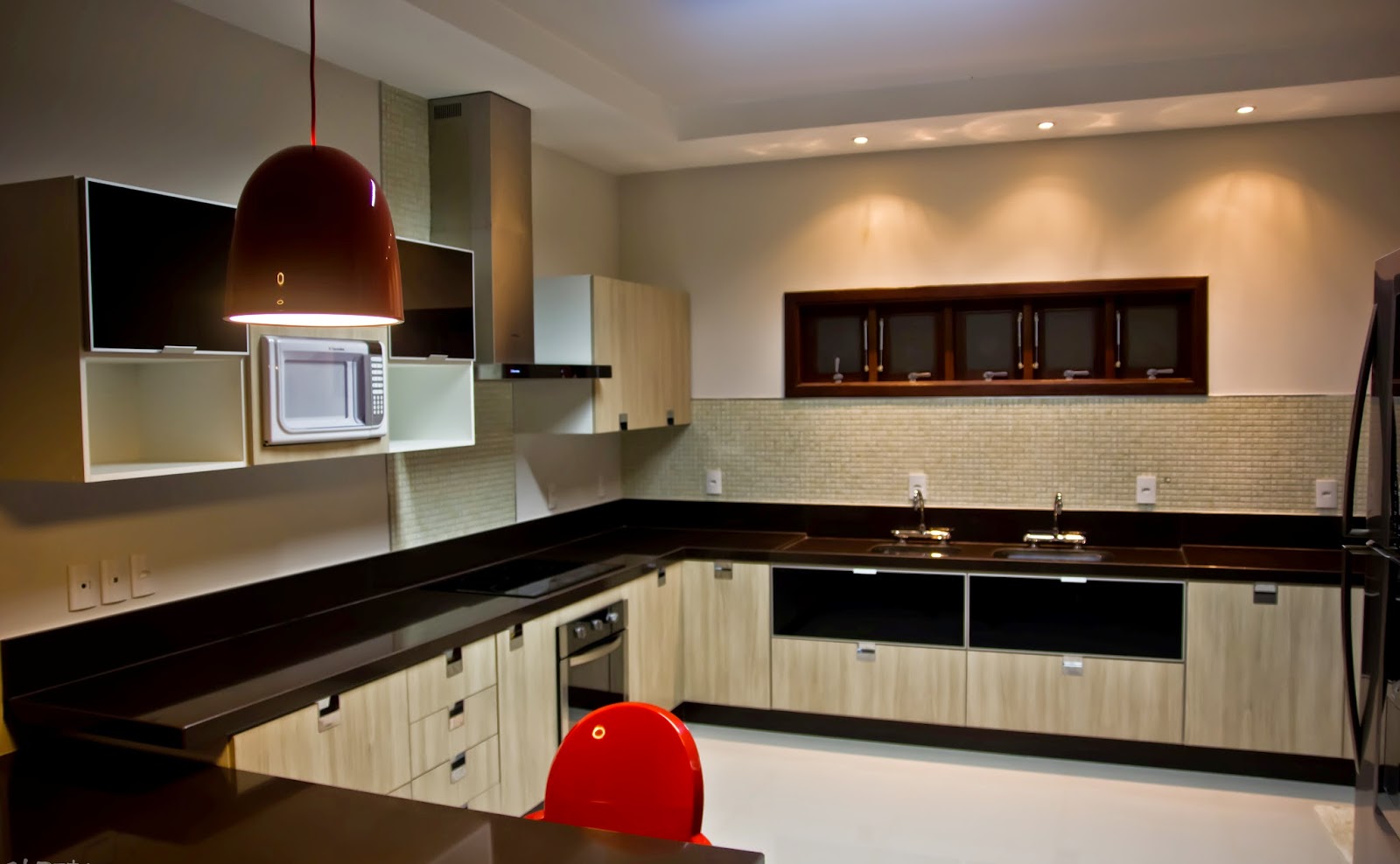 Cozinha Moderna Planejada Foto Reproduo Romero Duarte U Arquitetos Cozinha Moderna Planejada Foto Reproduo Romero Duarte U Arquitetos