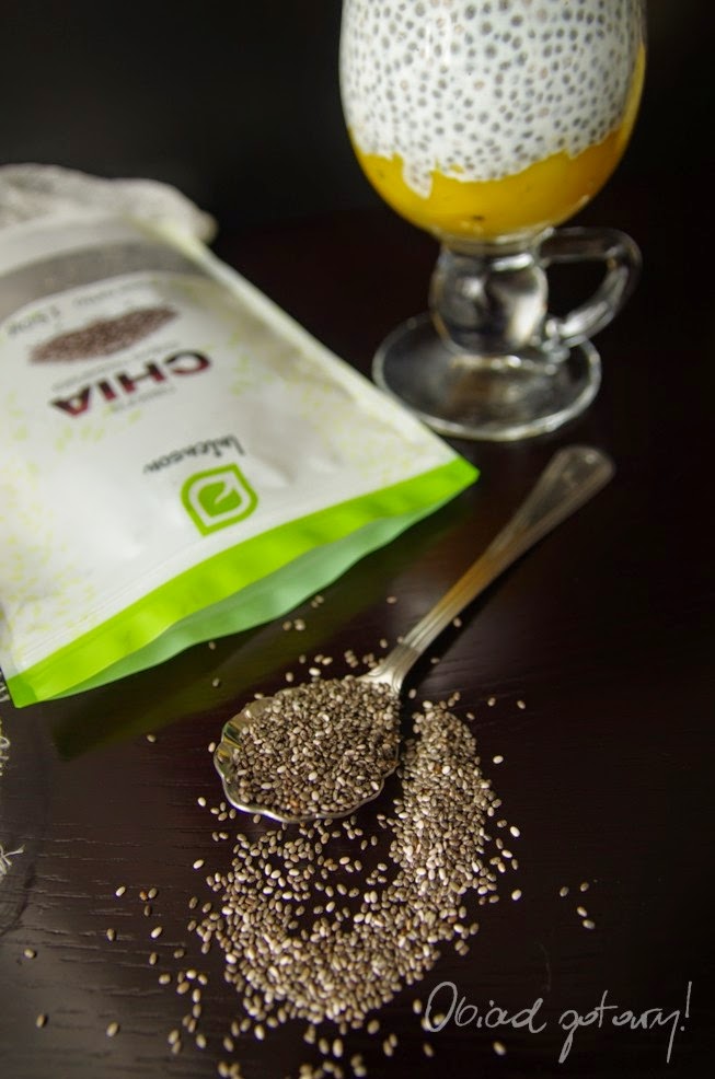 Obiad gotowy! Pudding chia z mango
