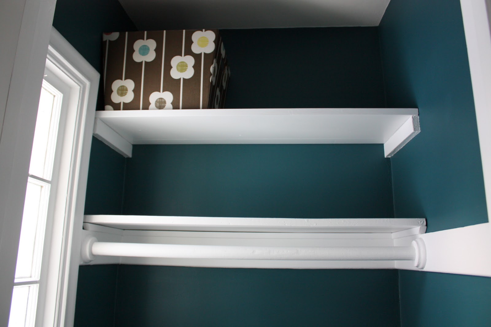 Russet Street Reno Coat closet painted