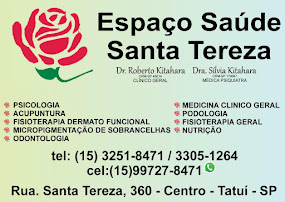 Espaço Saúde Santa Tereza Dr. Roberto Kitahara CLÍNICO GERAL Dra. Sílvia Kitahara MÉDICA PSIQUIATRA