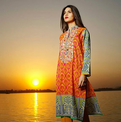 Khaadi Summer Spring Lawn Collection 2015 for Girls