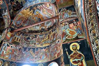     Monastery Church Polovragi-north apse