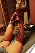  le tatouage polynésien . recouvrement de tatouage par une tortue polynesienne