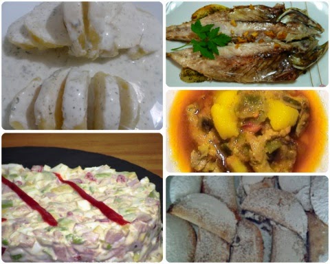 Menú Con Cinco Recetas Nº 23
