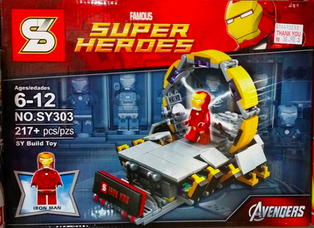 iron man mark 17 lego