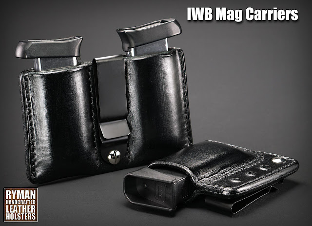 Leather Mag Carrier, backup mag, magazine