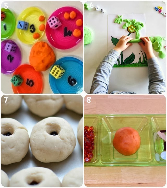 Learn with Play at Home 8 Creative Playdough ideas for kids