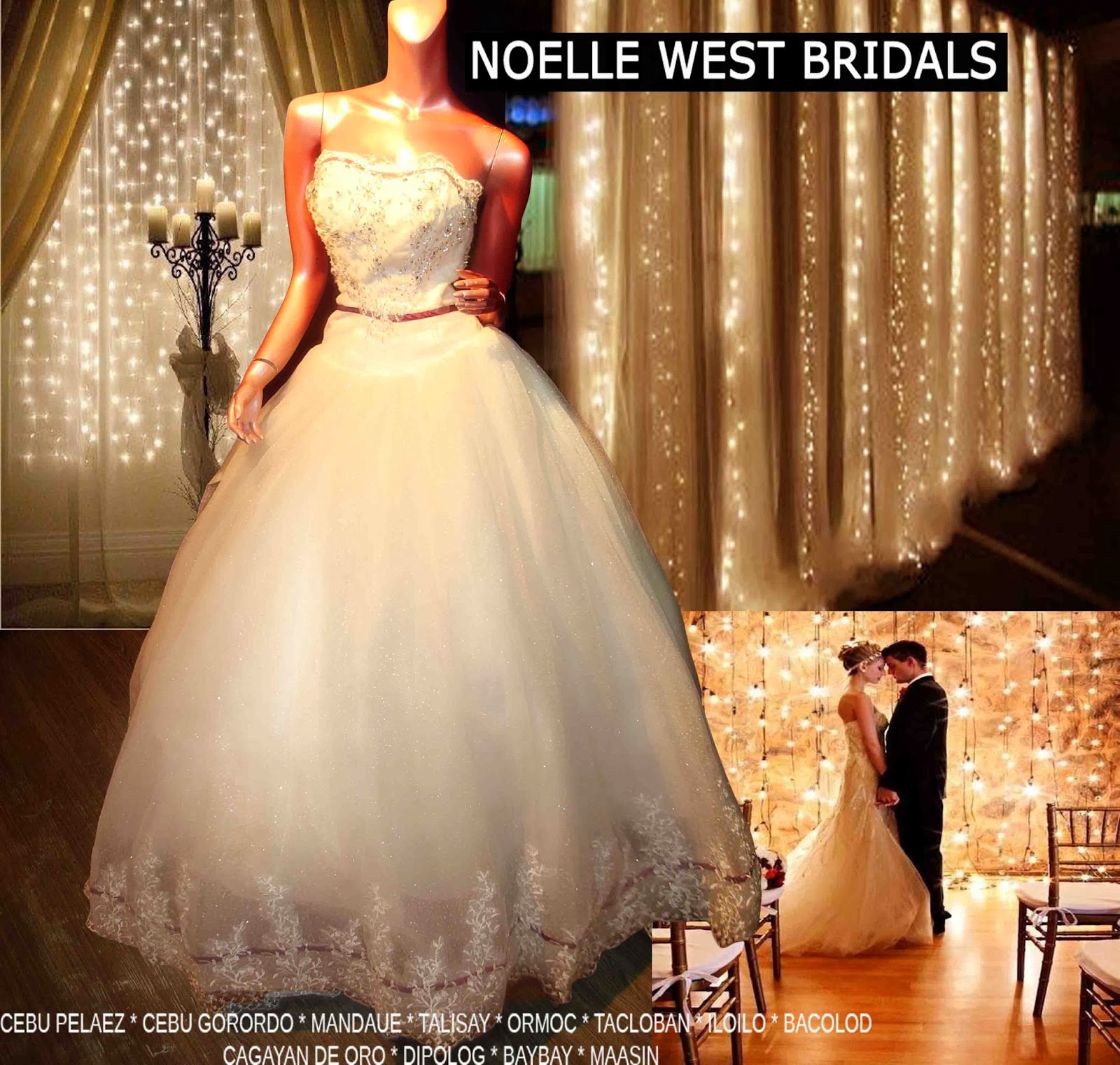 Noelle West Bridals Brand new Bridal gowns for sale or for rent