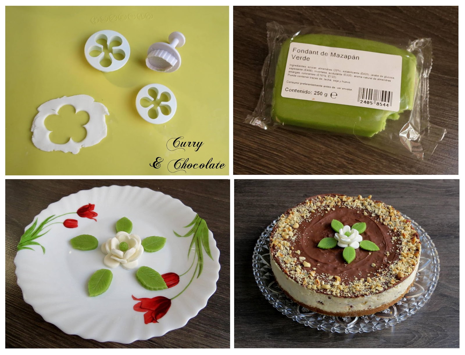 flor de fondant Flor de fondant