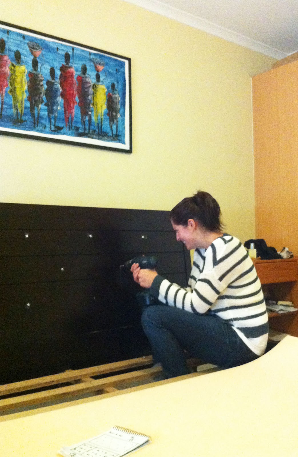 happyhappyyum make...a padded bedhead!