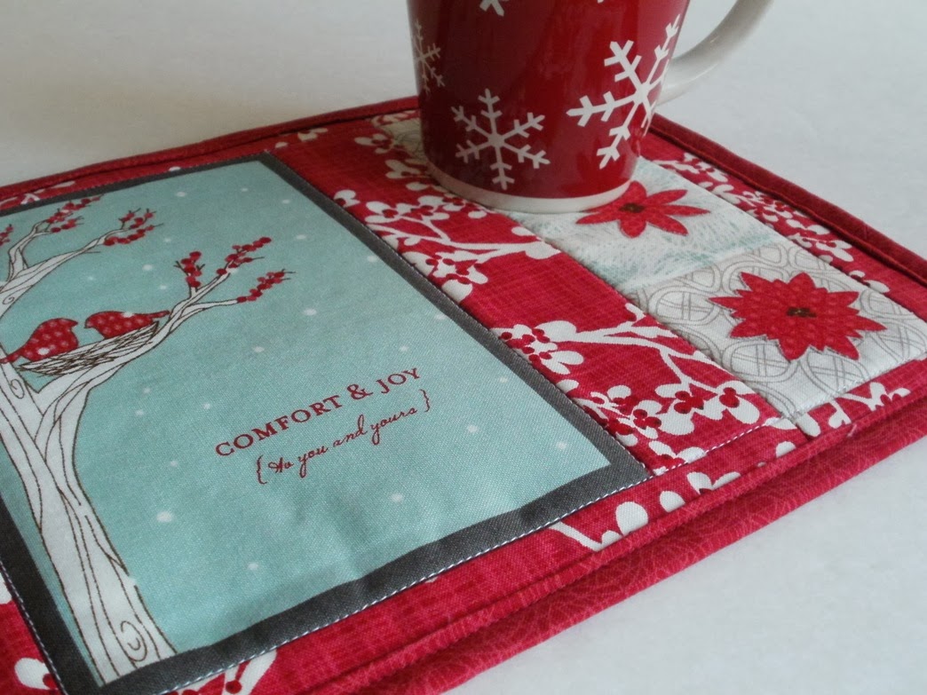 Amy Made That!by eamylove Comfort and Joy Mug Rug