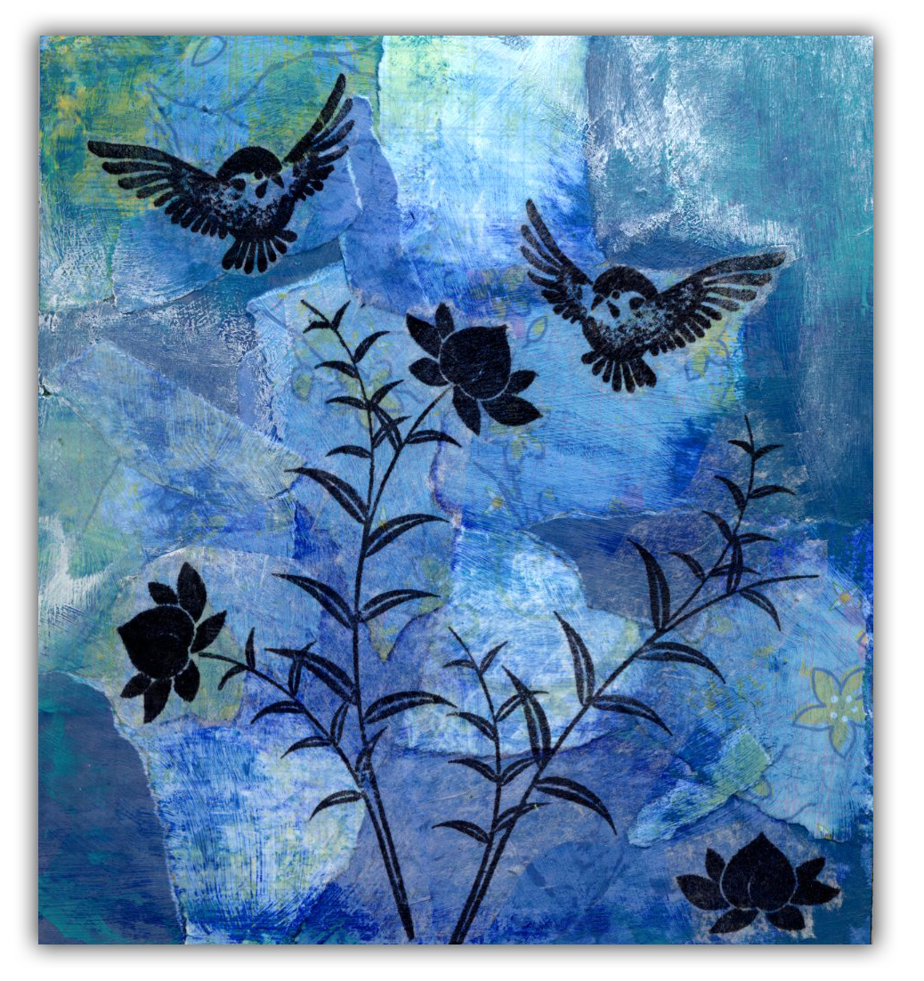 Magenta Techniques Mix Média / Mix Media Techniques