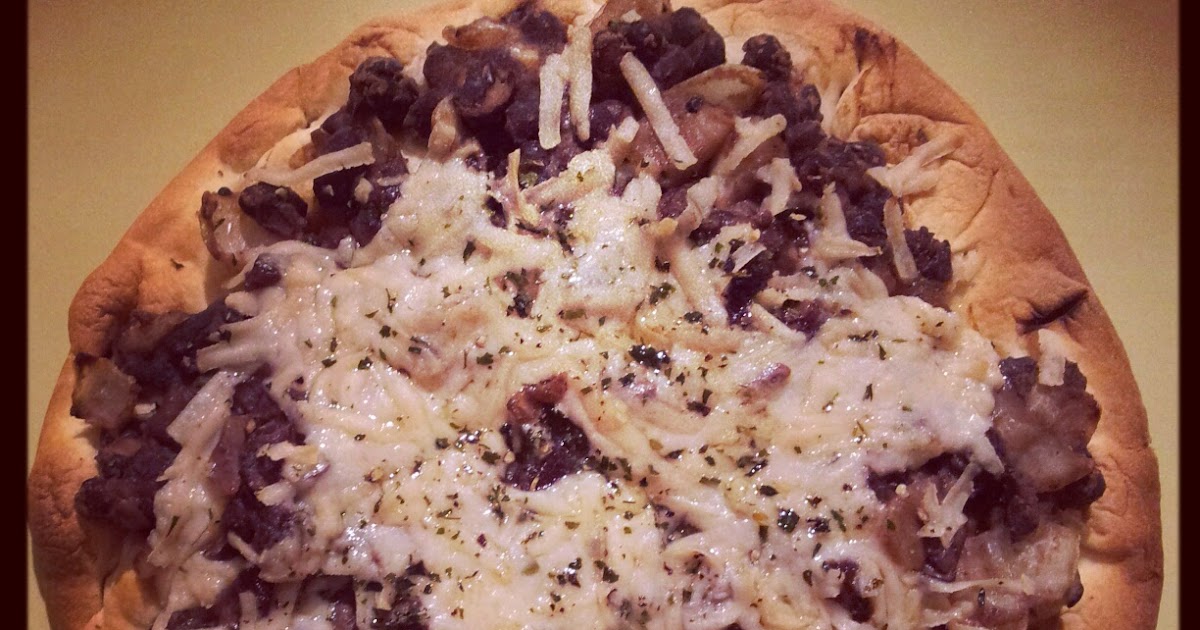 Black Bean Pizza Blog de la Curly