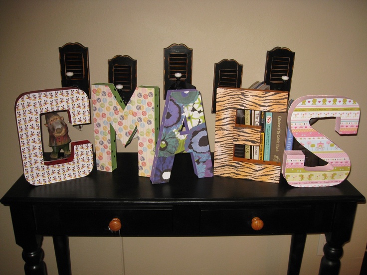 Sherwood Creations Paper Mache Letters
