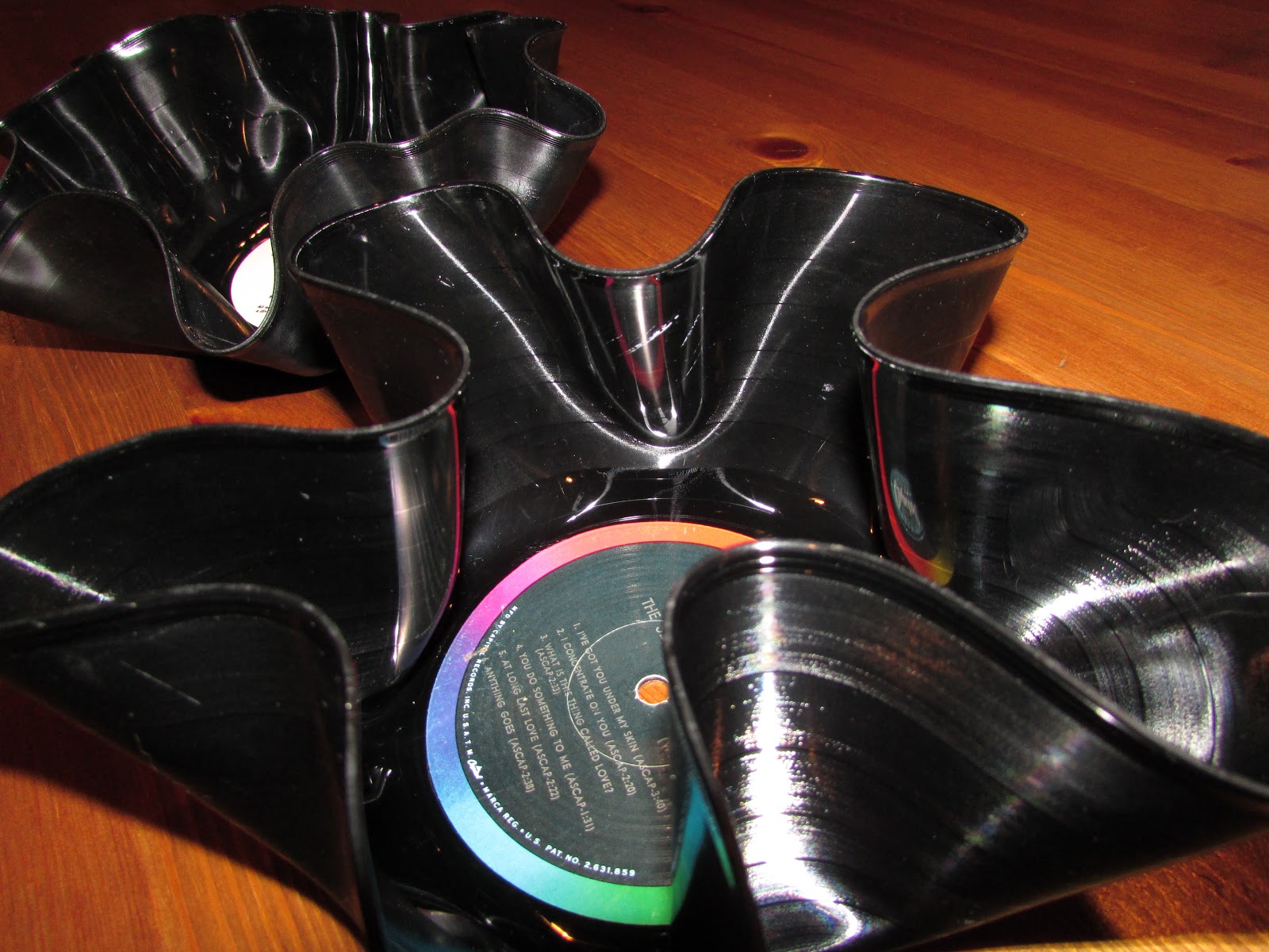 DIY Vinyl Record Bowls DIY Huntress