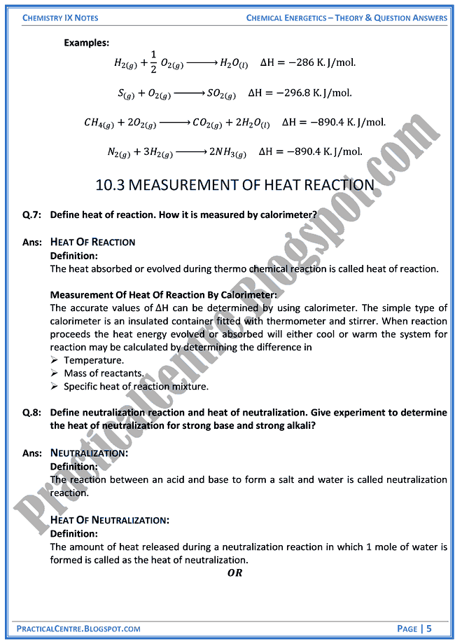 chemical-energetics-theory-and-question-answers-chemistry-ix