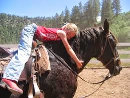 Little ones and horses-great vacation memories!