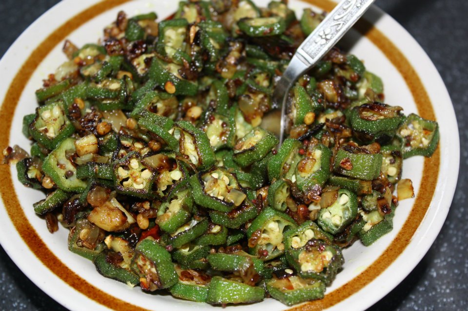 Yummylicious...Scrumptious..... Andhra Style Okra Fry