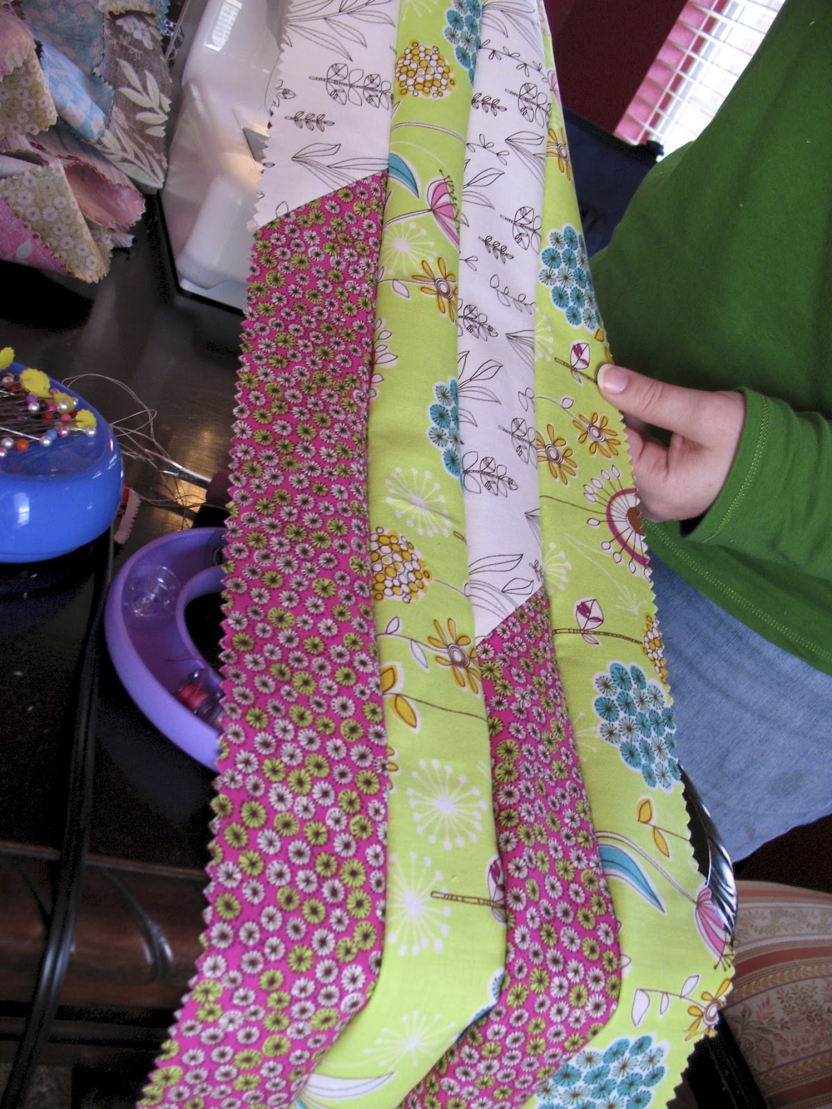 The Tilted Quilt Lasagna Quilt Tutorial