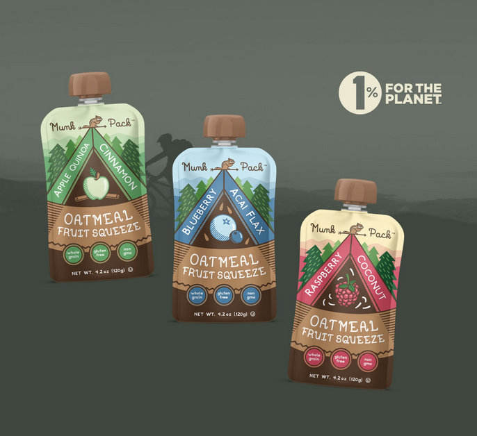 Snowboard Green Munk Pack tasty healthy snack for the slopes