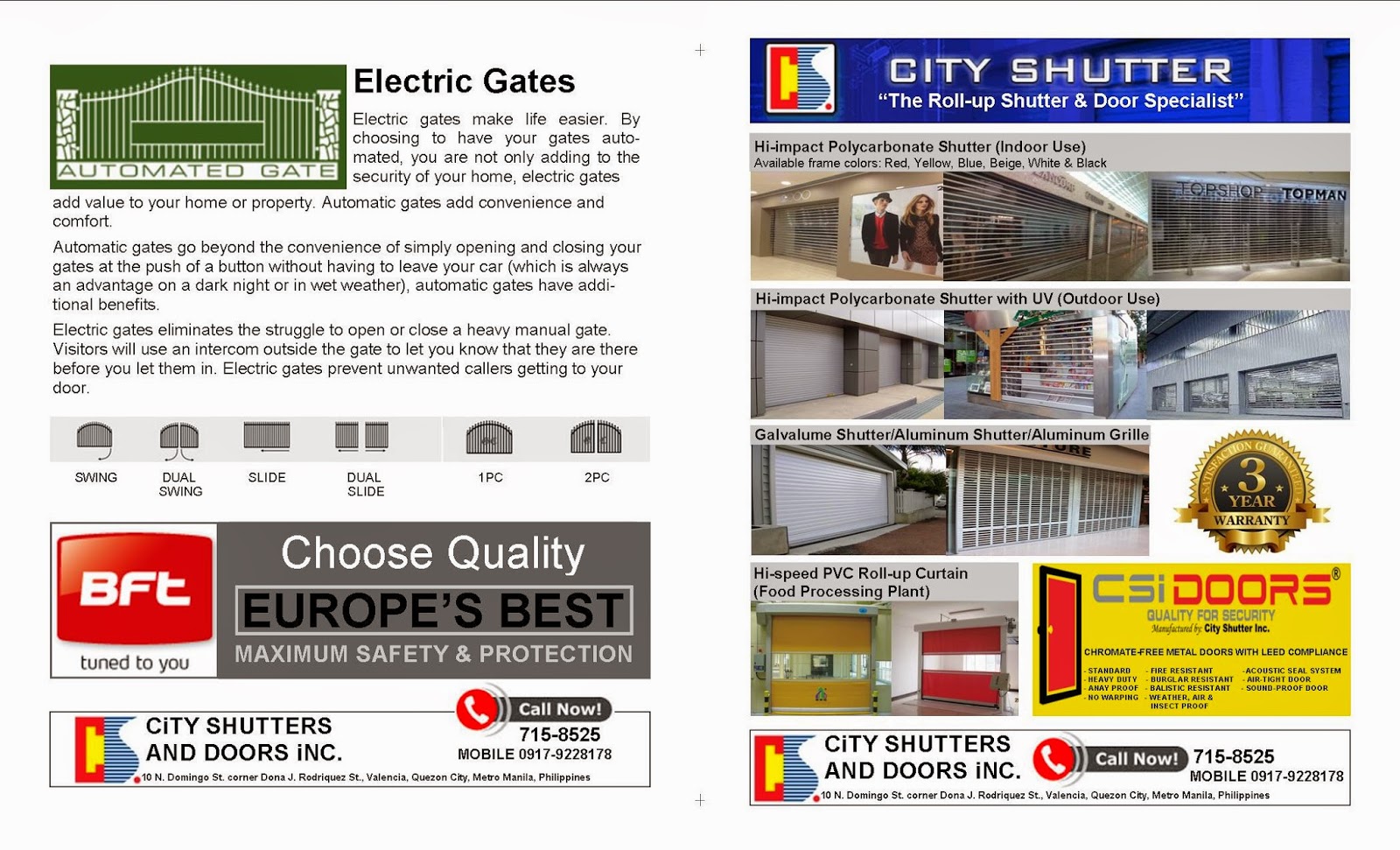 Gates Shutters And Doors By City Shutter Orbis Ccd Review
