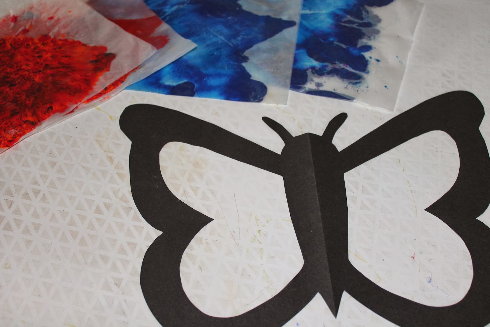 MakingMamaMagic Butterfly Art Melted Crayon Butterflies