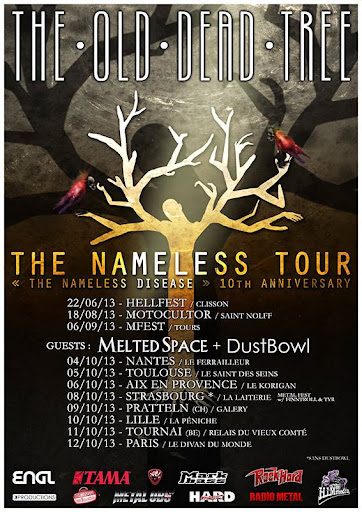 The Old Dead Tree / Melted Space / DustBowl @ Tournée 2013 The Old Dead Tree / Melted Space / DustBowl @ Tournée 2013