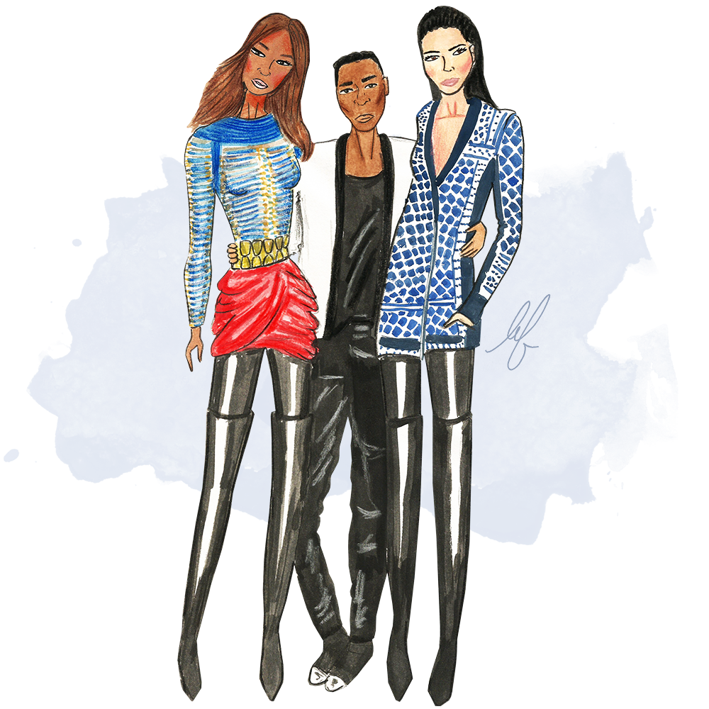 Balmain x H&M collection