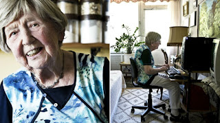  103-åriga bloggaren Dagny är årets senior