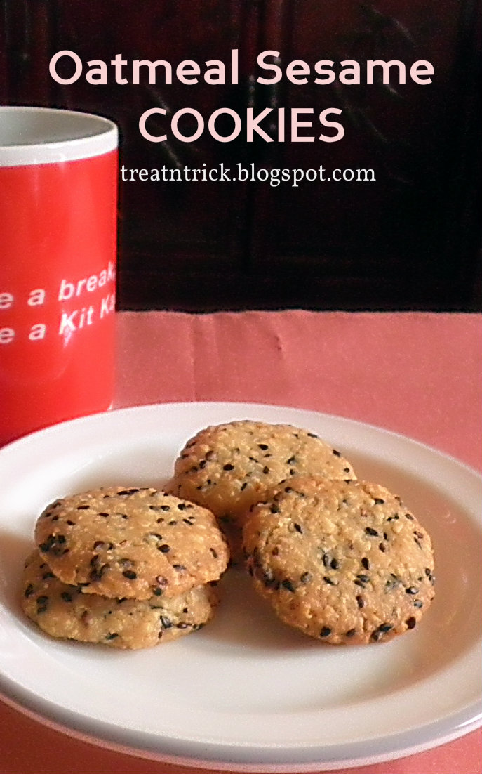 TREAT & TRICK OATMEAL SESAME COOKIES & DAILY BUZZ MOMS TOP 9