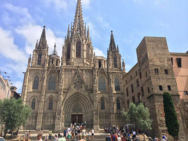 Barcelona, Spanyol,Eropa,Wisata,Travelling, Barri Gotic,Gothic Square