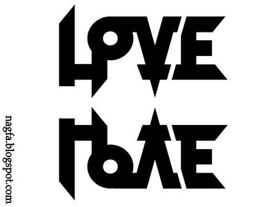 Love Hate Word