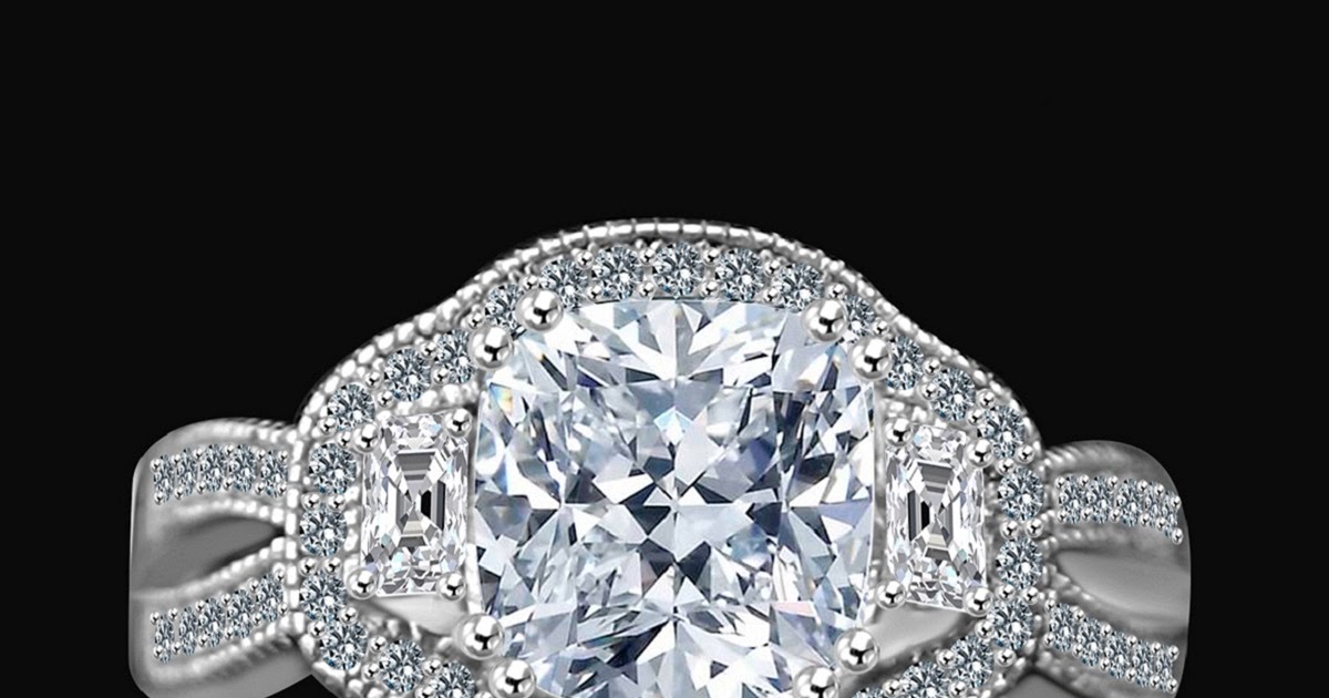 Diamond Veneer simulated diamonds affordable wedding jewelry