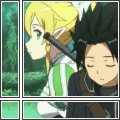 Avatar z Lyfą i Kirito