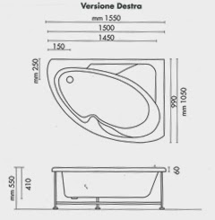 Dimensioni Vasca Da Bagno : Dimensioni Vasca Da Bagno Dimensioni Vasca Da Bagno : Dimensioni Vasca Da Bagno