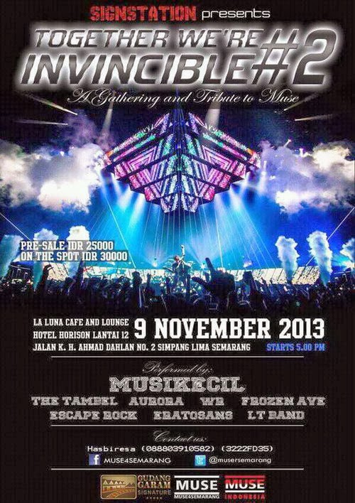 Konser MusikKecil Tribute to Muse Semarang