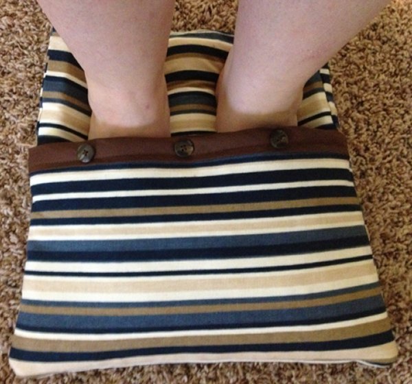 Little Oak Creations A Christmas Gift {DIY Foot Warmer Tutorial}