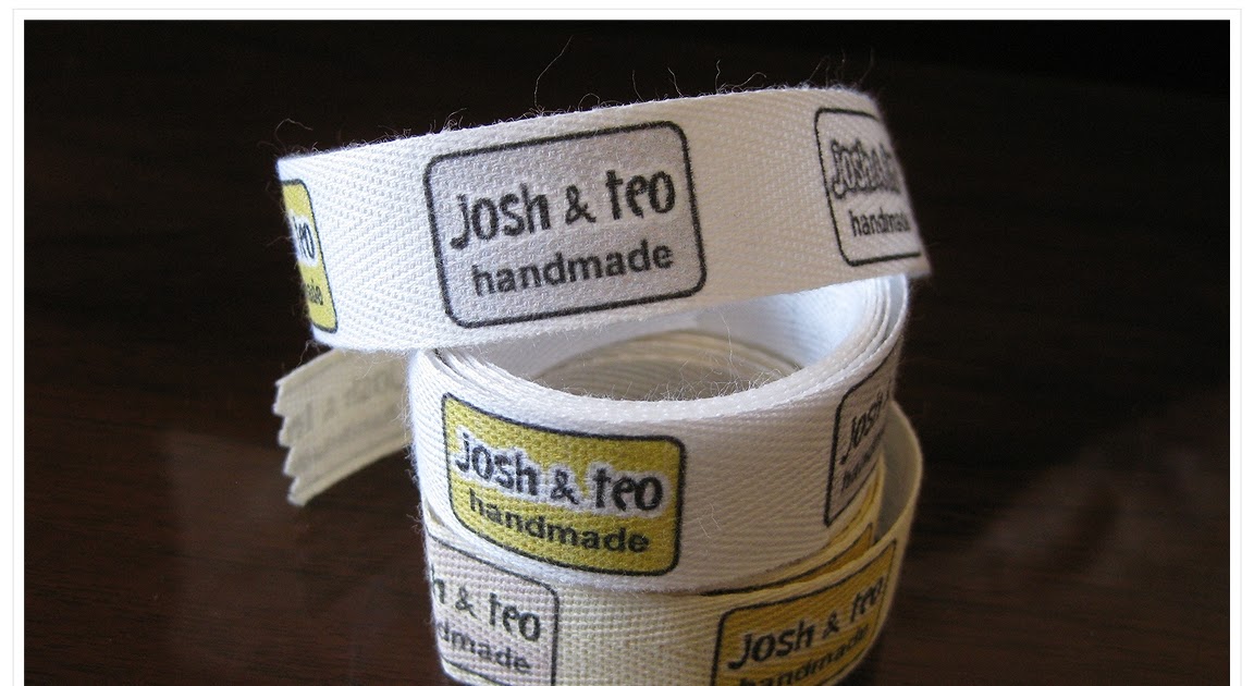 My Handmade Home New Labels from Twill Tape Guy