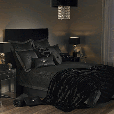 Use of colour black in interior design and decor