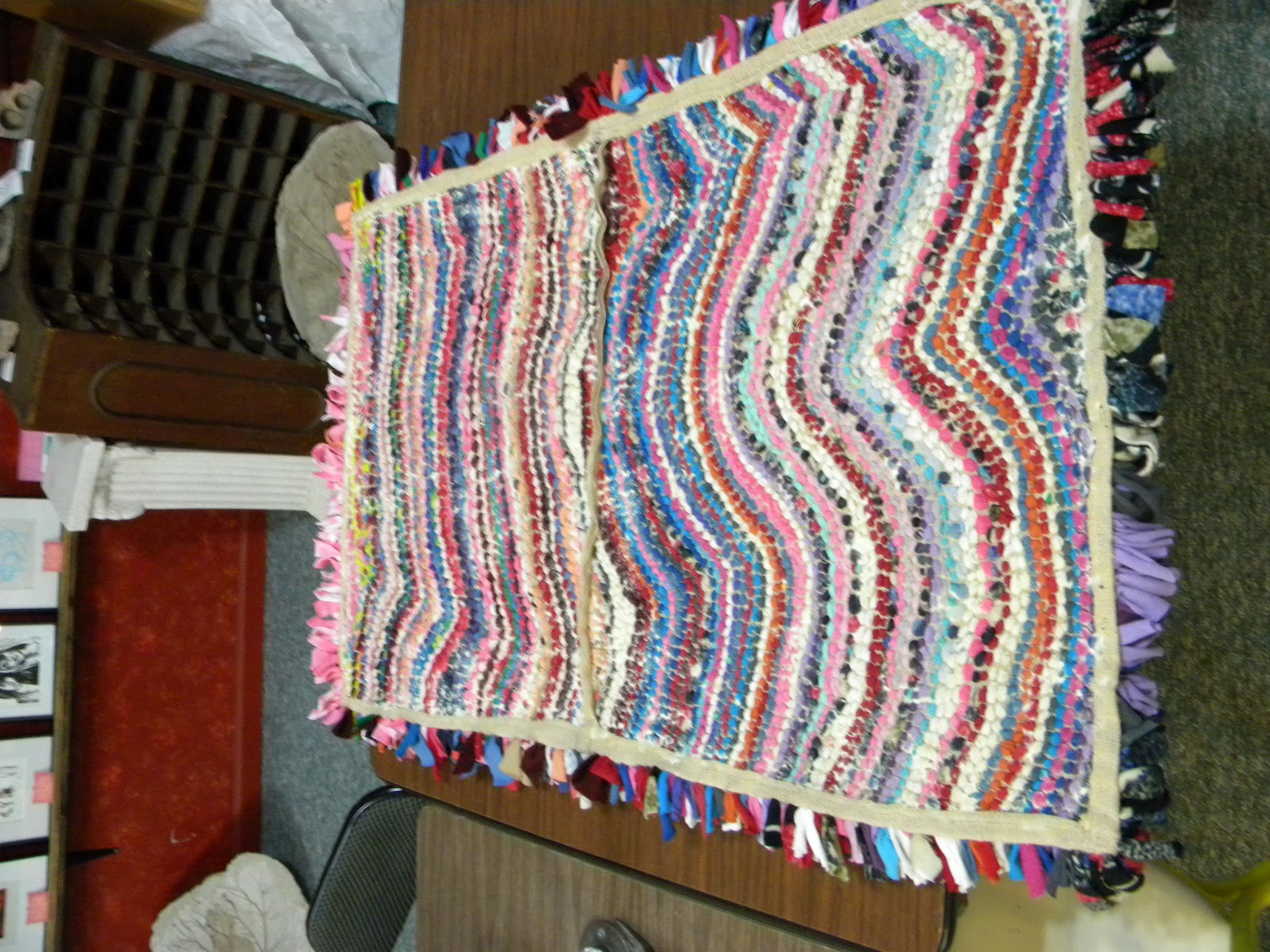 A Work of Art Studio Rag Rug To The Finish!