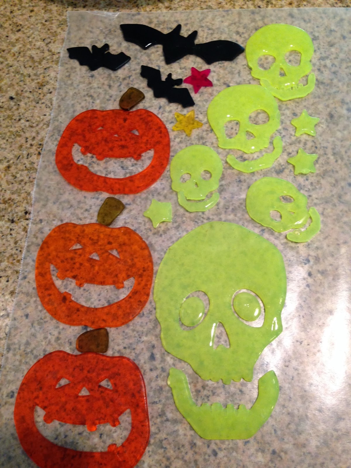 At home with the Hooligans Reusing Gel Window Clings