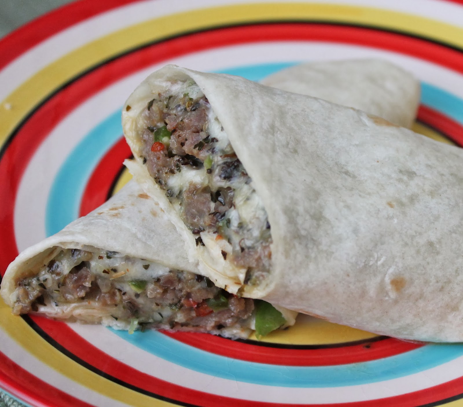 Cooking with Mandy Italian Calzone Wraps