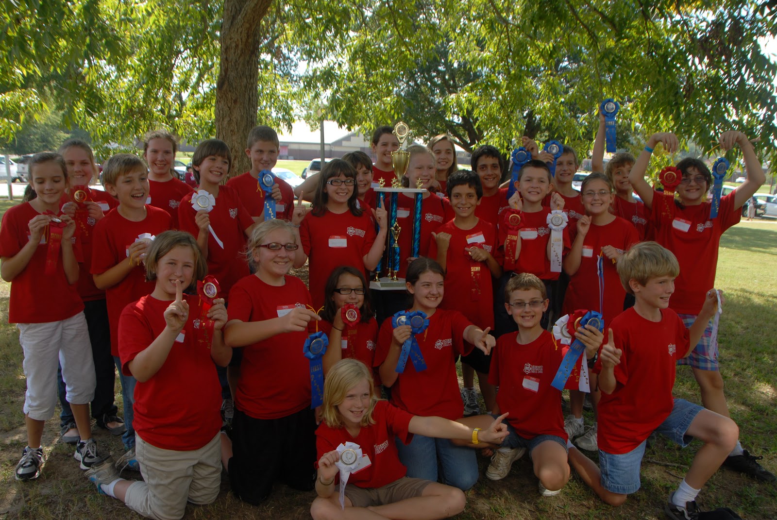 St. Bede Science Olympiad Team Wins 1st Place at University of West